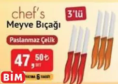 CHEF'S MEYVE BIÇAĞI CHEF'S MEYVE BIÇAĞI